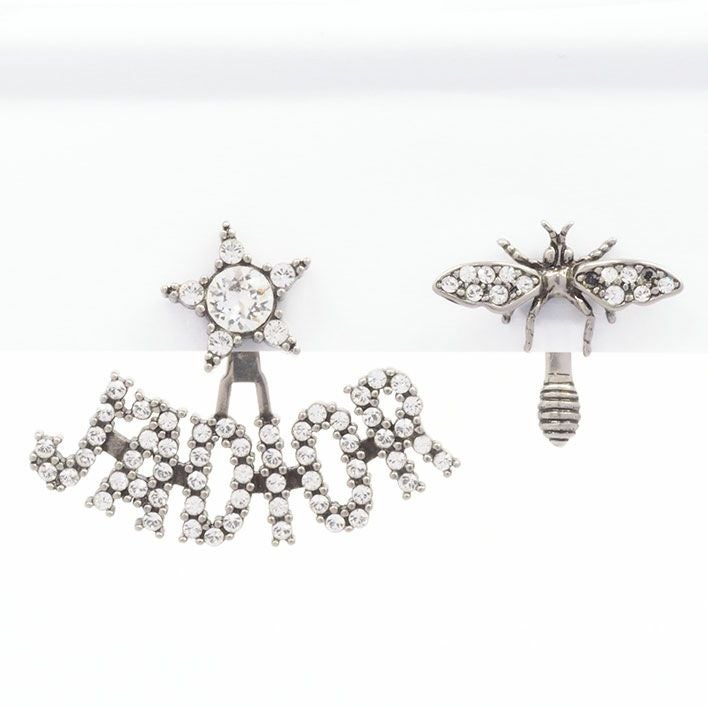 クリスチャン ディオール J'ADIOR BEE ピアス 蜂モチーフ メタル
