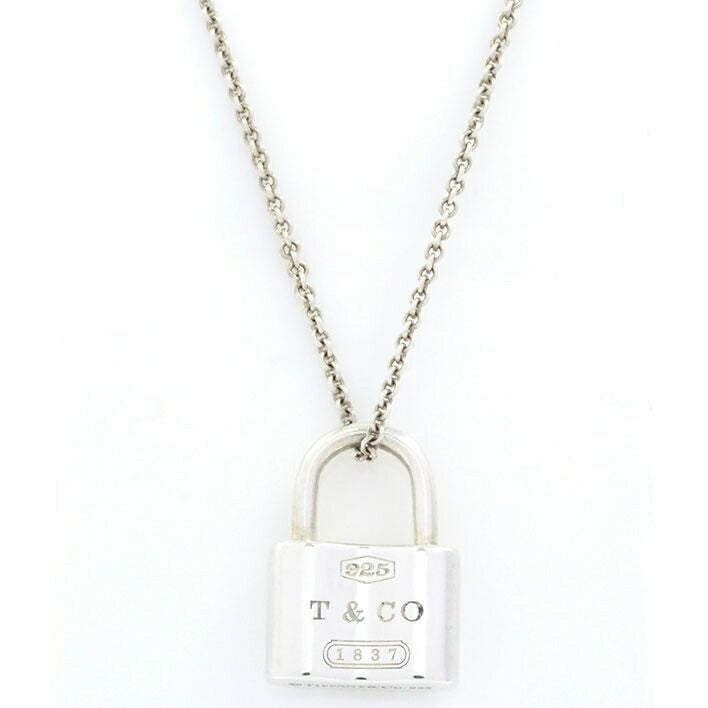TIFFANY&Co. 1837 カデナパドロックネックレス 925 ティファニー 1837 パドロック カデナモチーフ シルバー925