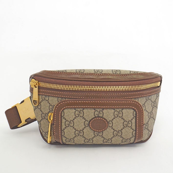 BALLY ボディバッグ　レザー　ブラウン　グリーン　シェリーライン 1