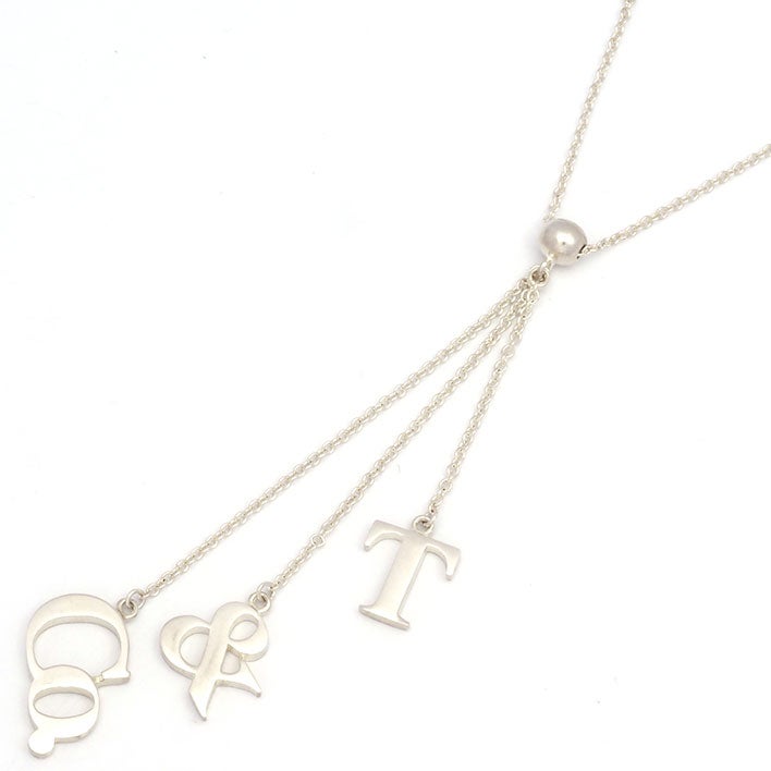 ティファニー T＆Co ロゴ スイング ドロップ シルバー925 【ネックレス